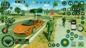 Download car driving game open world APK 3
